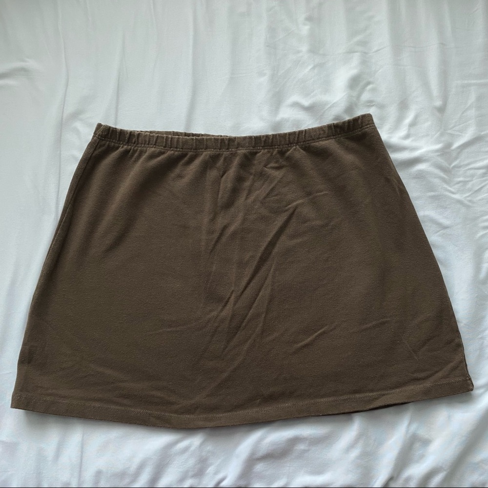 Brandy Brown Skirt